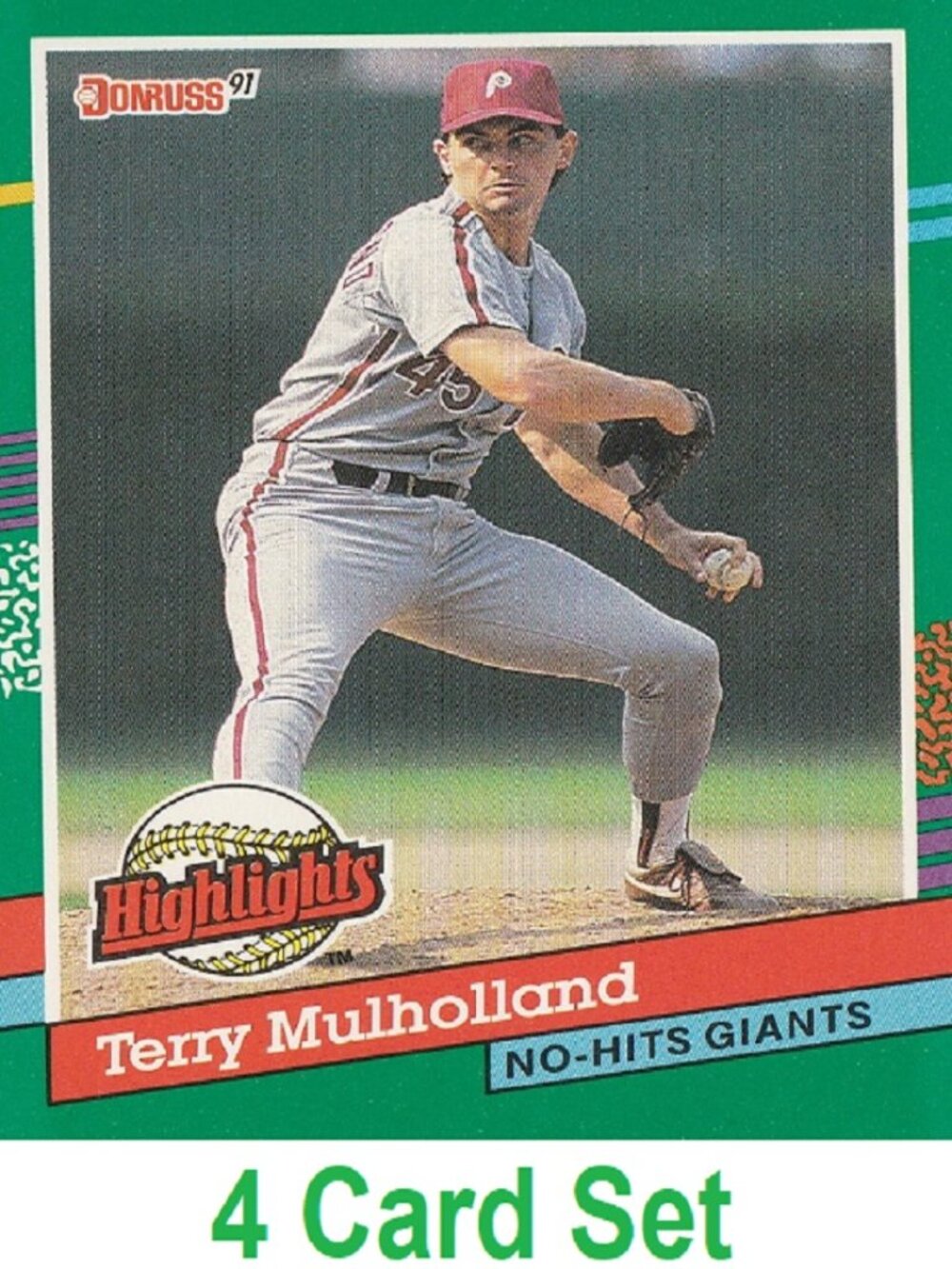 Terry Mulholland Baseball Card Collection